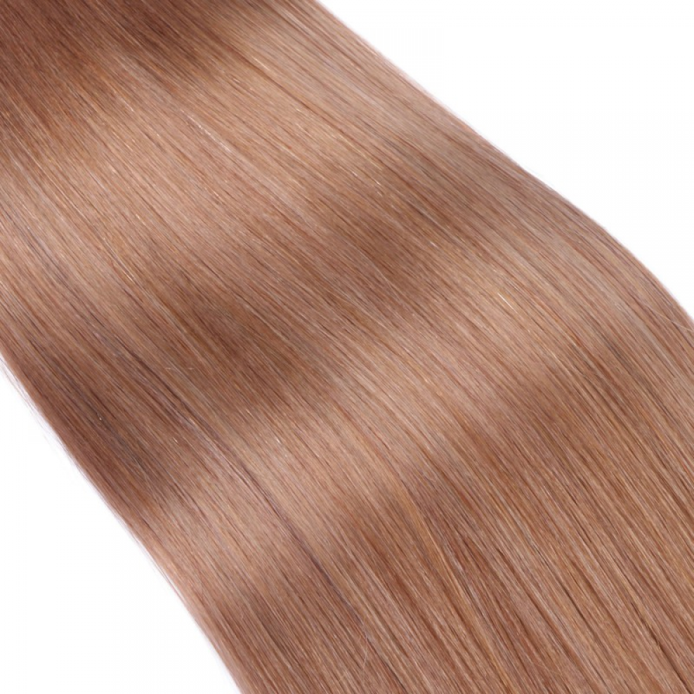 Micro ring hair extensions--- Ombre Color 4/27