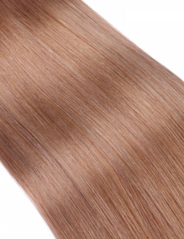 Micro ring hair extensions--- Ombre Color 4/27