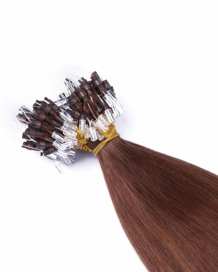 Micro ring hair extensions--- Ombre Color 4/27