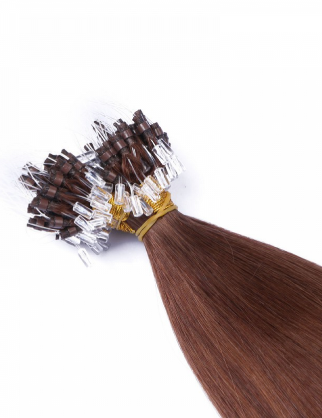 Micro ring hair extensions--- Ombre Color 4/27