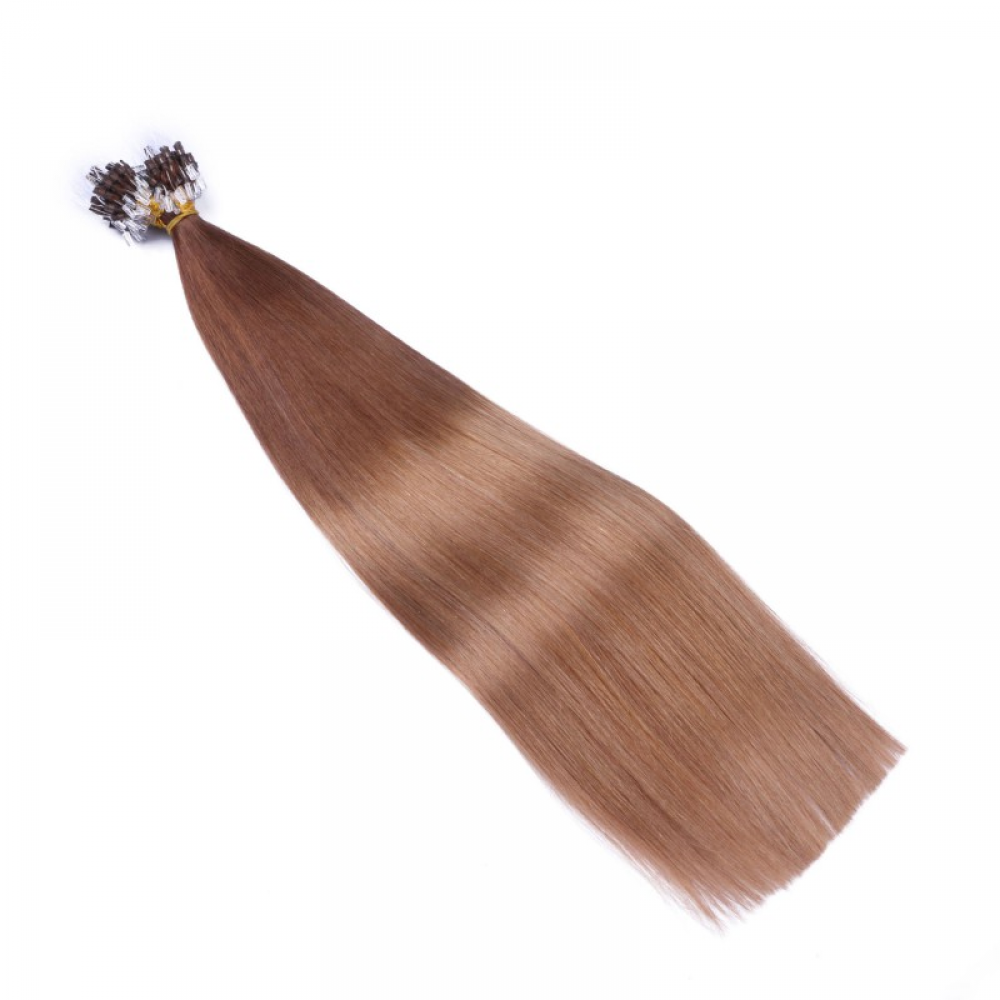 Micro ring hair extensions--- Ombre Color 4/27