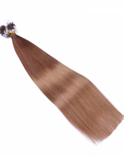 Micro ring hair extensions--- Ombre Color 4/27