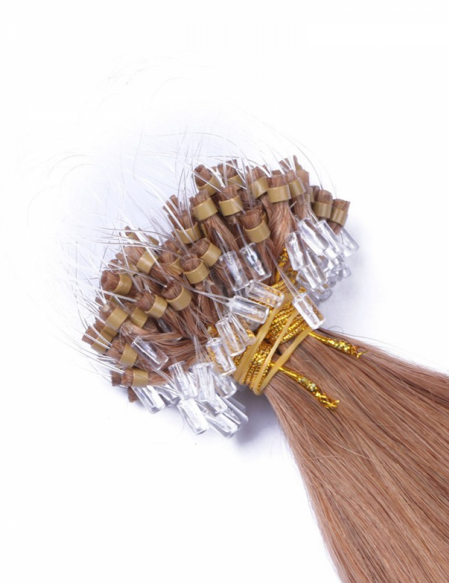 Micro ring hair extensions---Color 10