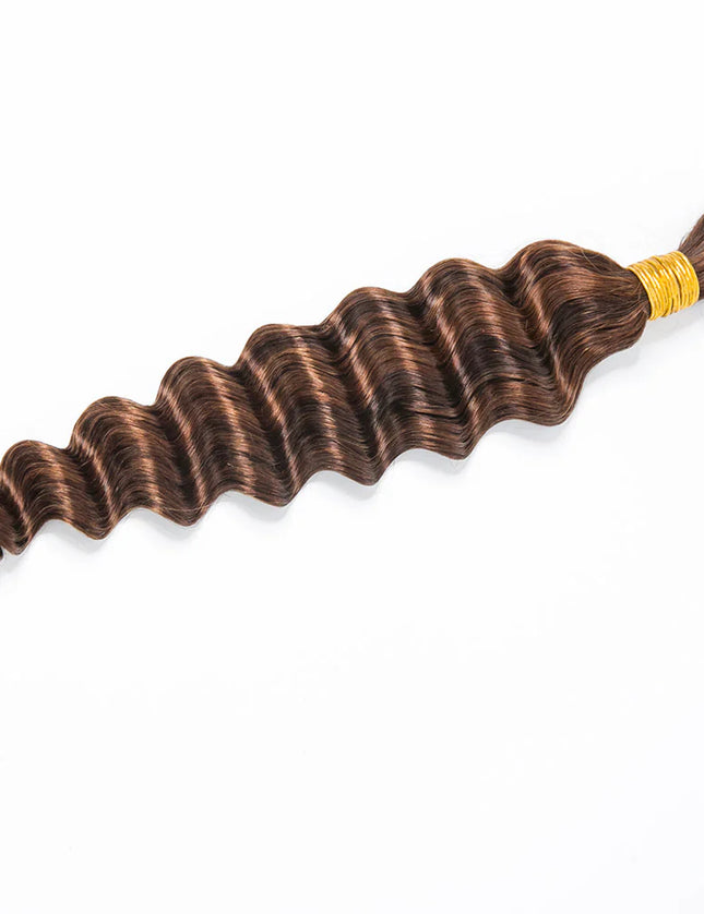Loose deep wave P4/30 color 15A human hair bulk for braiding