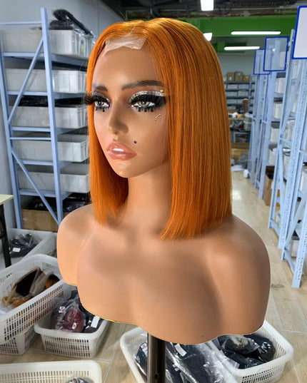 Color #350 Bob Wig 2x6 Lace closure wig 100% Virgin Human Hair