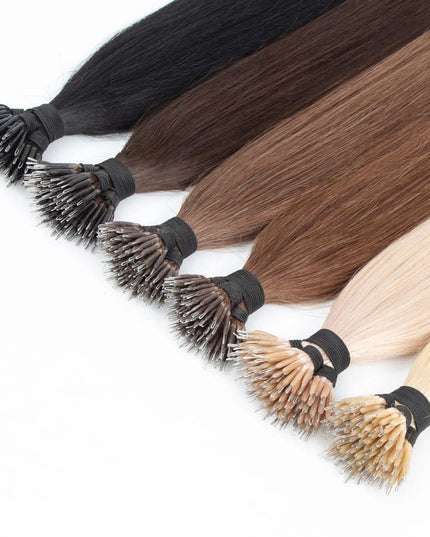 Nano ring hair extensions