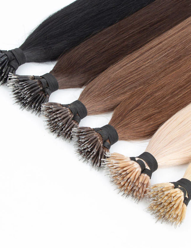 Nano ring hair extensions