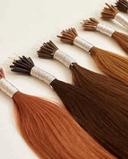 Nano ring hair extensions