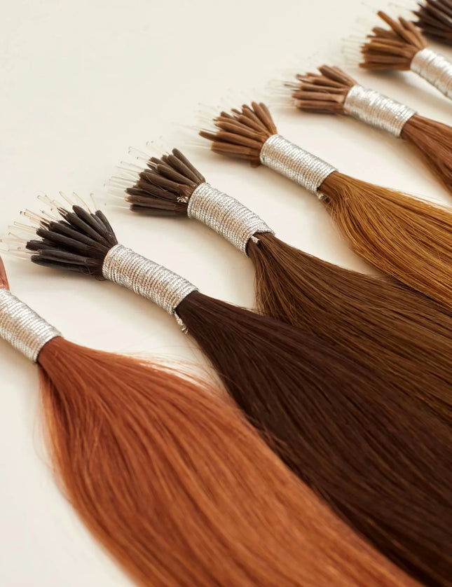 Nano ring hair extensions