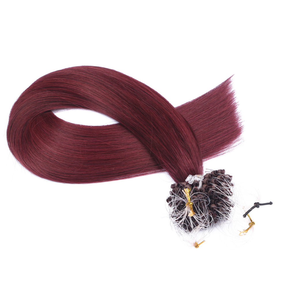 Micro ring hair extensions---Color 99j