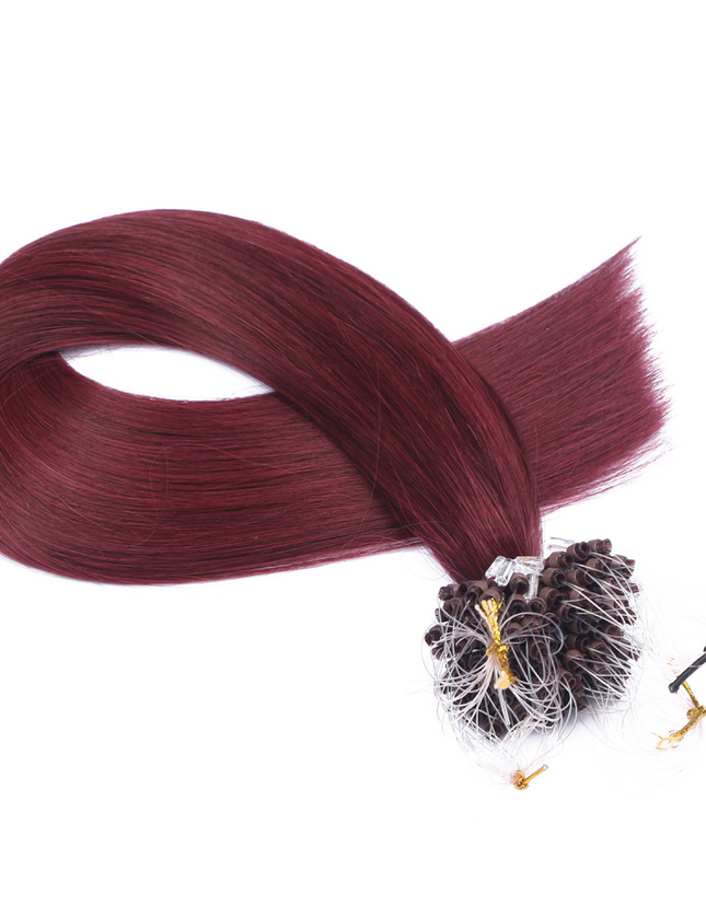 Micro ring hair extensions---Color 99j