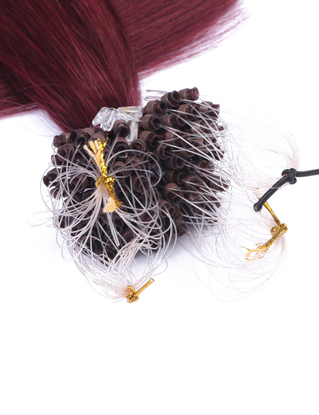 Micro ring hair extensions---Color 99j