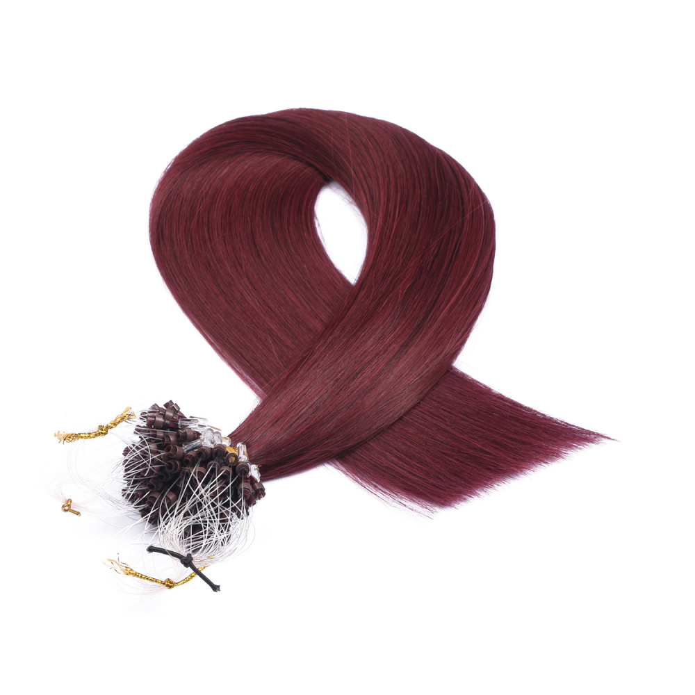 Micro ring hair extensions---Color 99j