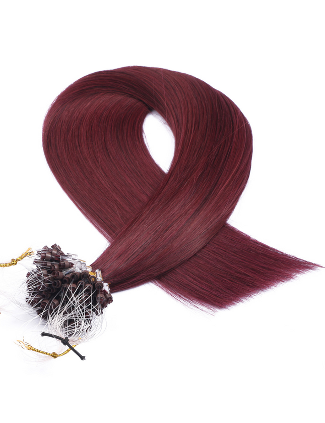 Micro ring hair extensions---Color 99j
