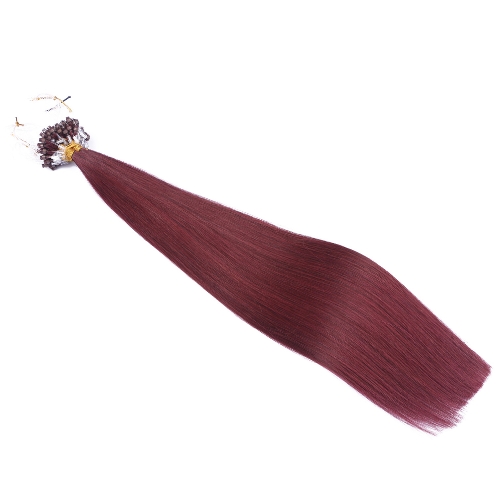 Micro ring hair extensions---Color 99j