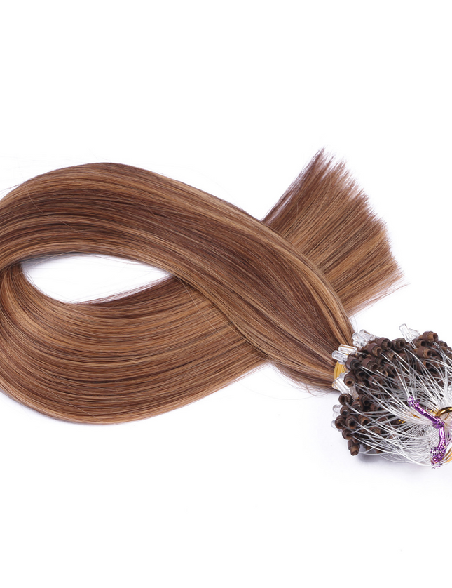 Micro ring hair extensions---Piano Color 6/12