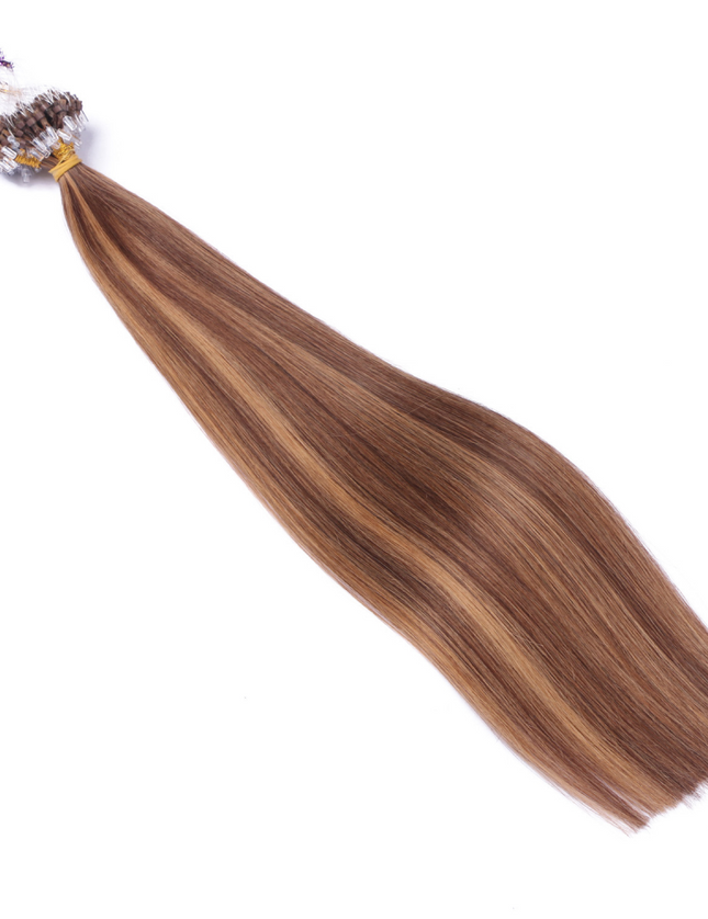 Micro ring hair extensions---Piano Color 6/12