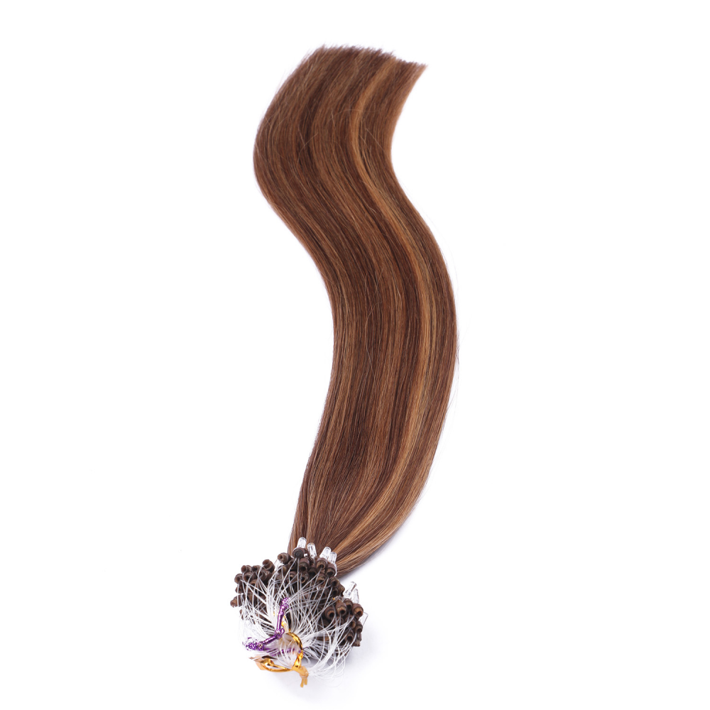 Micro ring hair extensions---Piano Color 6/12