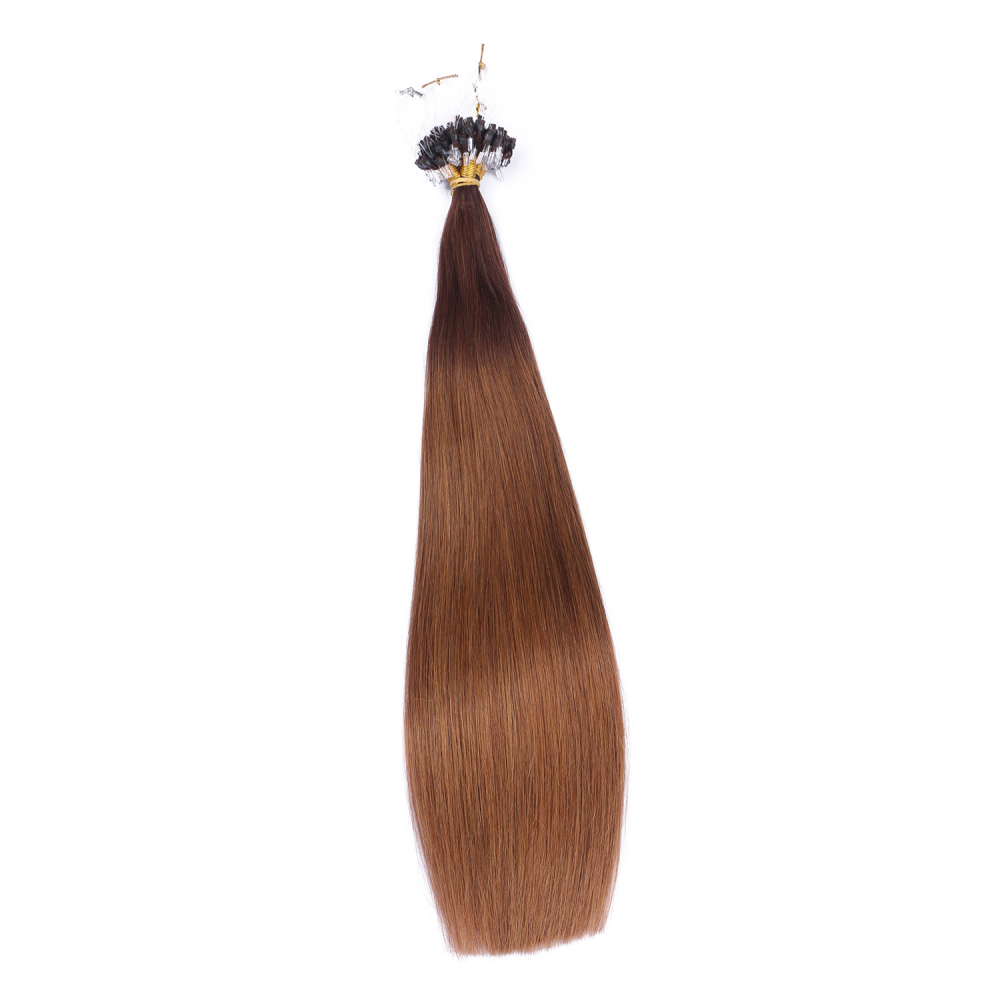 Micro ring hair extensions---Ombre Color 2/8