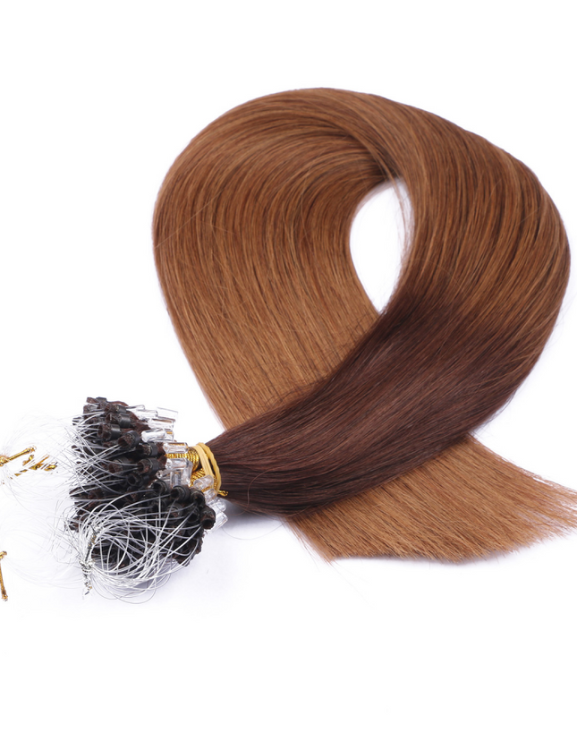 Micro ring hair extensions---Ombre Color 2/8