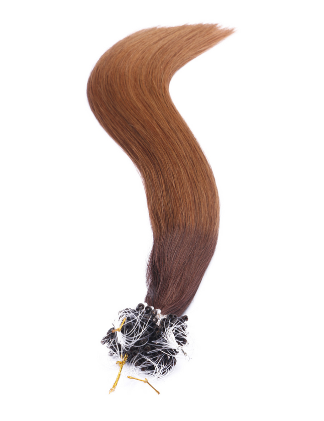 Micro ring hair extensions---Ombre Color 2/8