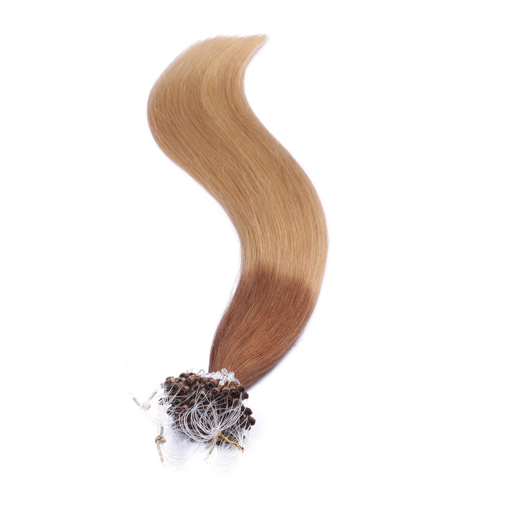 Micro ring hair extensions---Ombre Color 12/26