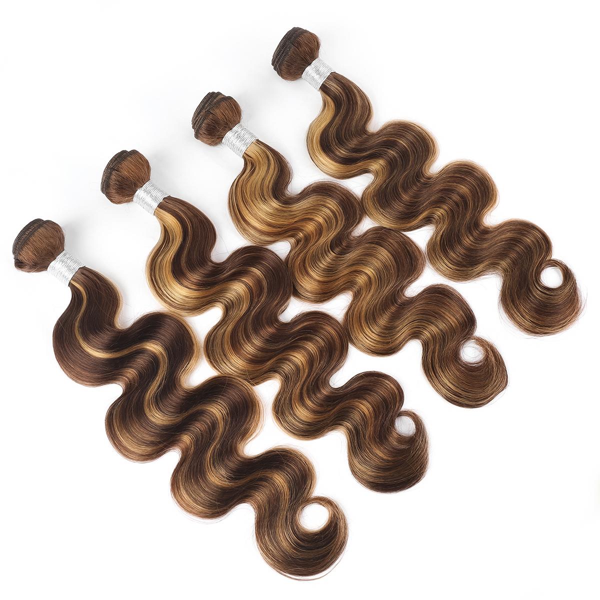 12A Body Wave P4/27 human hair Bundles 1pc