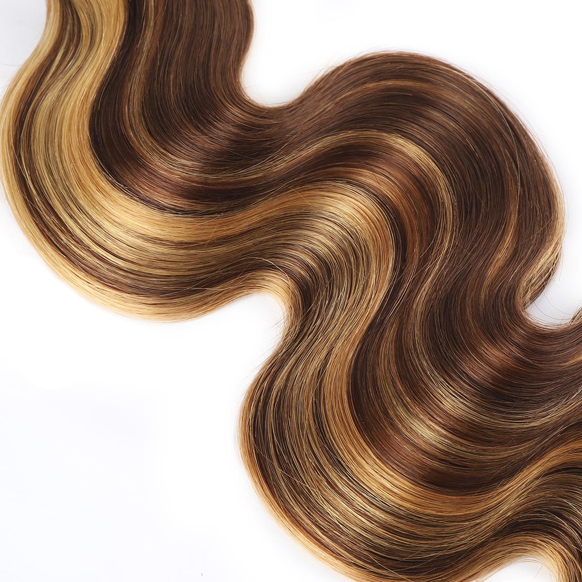 12A Body Wave P4/27 human hair Bundles 1pc