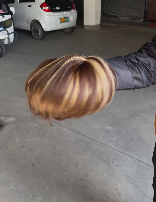 Pixie Cut Wig 13*4*1 lace part --9164-4/27#---pay 1 get 2