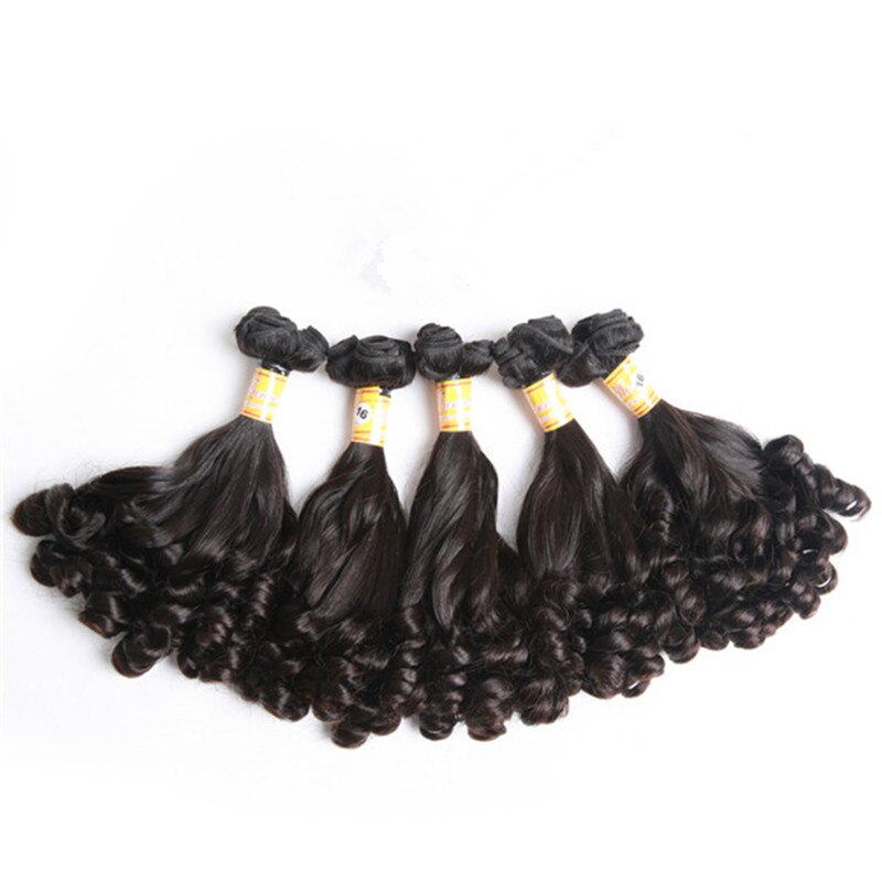 Funmi rose curl dark brown color Premium Donor Virgin Hair Bundle Double drown 1PC