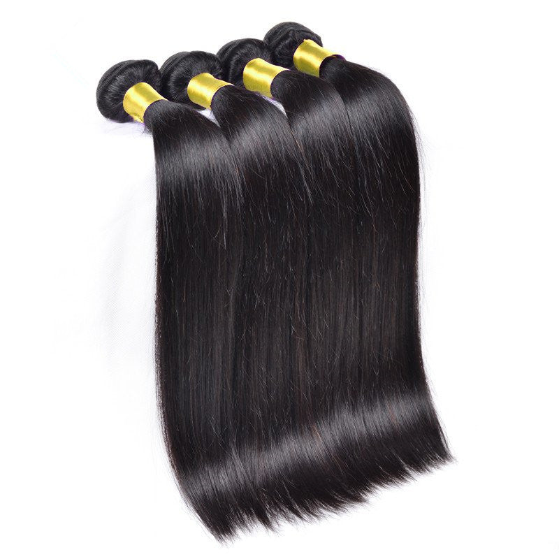 straight human hair Bundles human Hair Weave 1pc