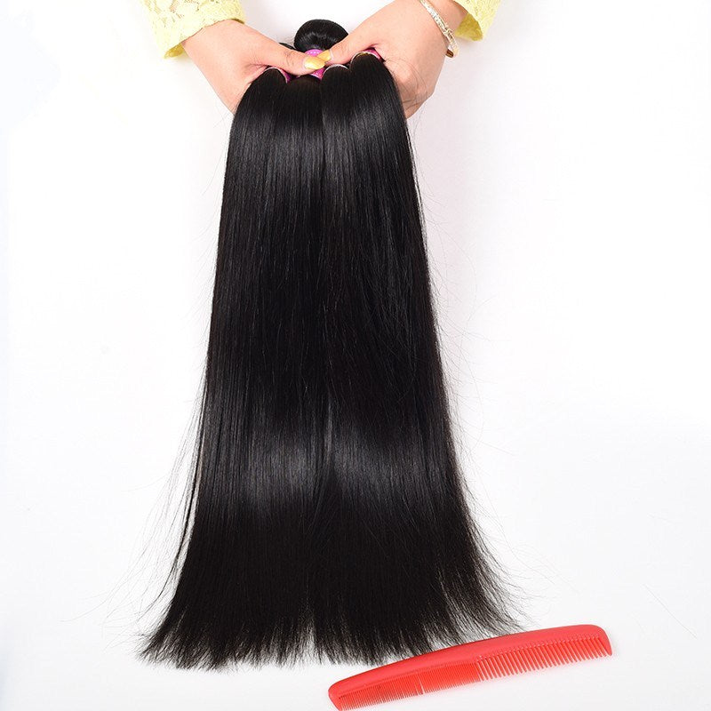 straight human hair Bundles human Hair Weave 1pc