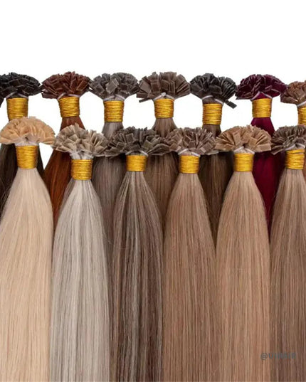 Flat tip hair extensions- 003