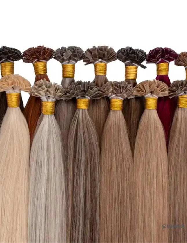 Flat tip hair extensions- 003