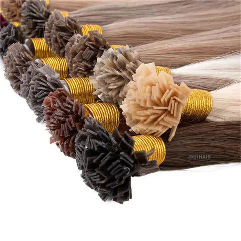 Flat tip hair extensions- 003