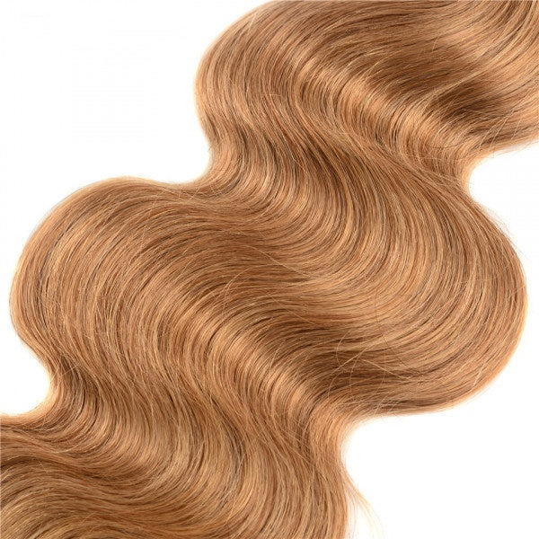 Honey blonde Body wave Virgin human Hair bundles 1 pc